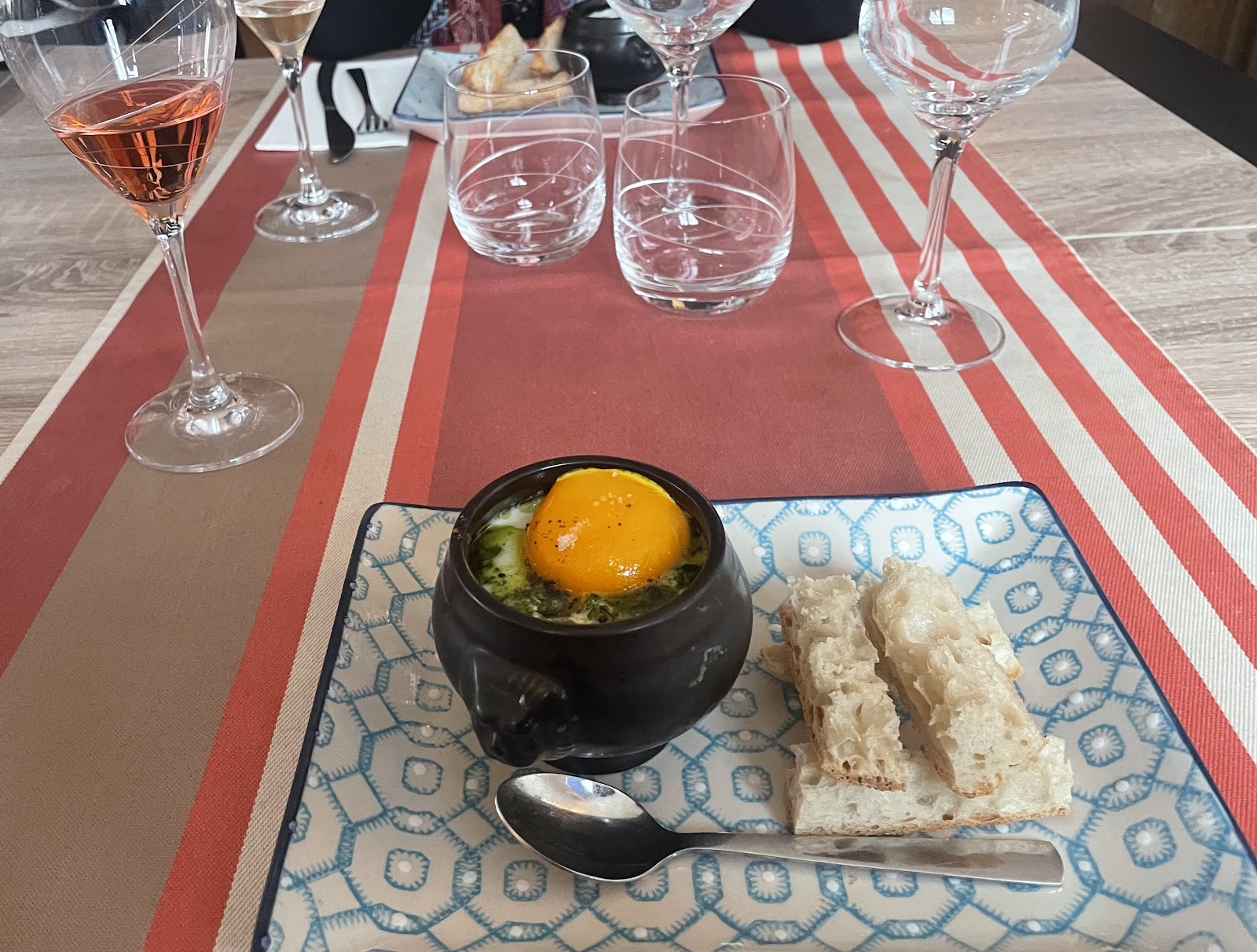 Œuf cocotte revisité